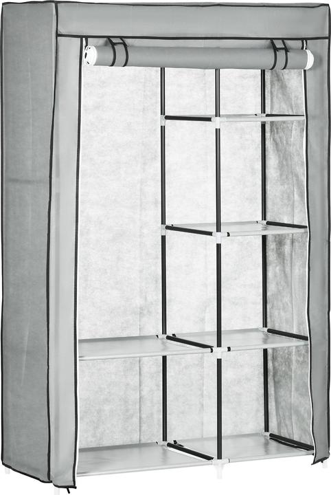 Produktbild Homcom Stoffschrank mit Tür (125 x 43 x 162.5 cm)