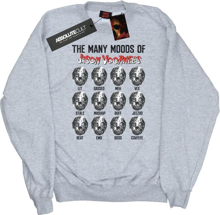 Absolute Cult The Many Moods Of Jason Voorhees Sweatshirt