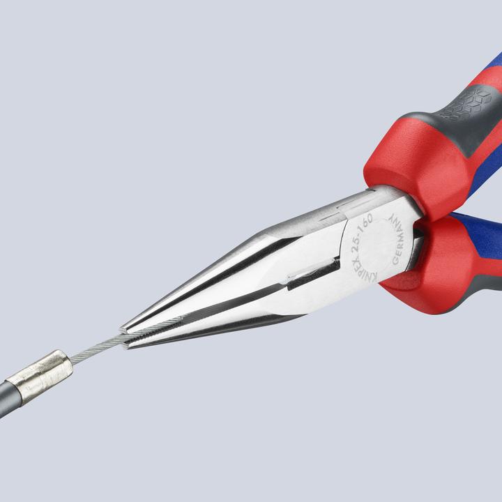 Produktbild Knipex Flachrundzange mit Schneide (160 mm)
