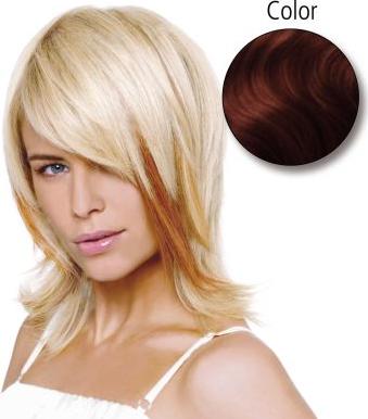 Balmain natur glatt 40cm 33 lichtkastanienbraun 12 St.Echth. Fill-In Extensions (Kastanienbraun, 40 cm)