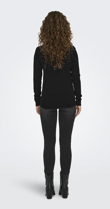 Produktbild Only Normal geschnitten Rundhals Gerippte Ärmelbündchen Pullover Strickpullover (XS)