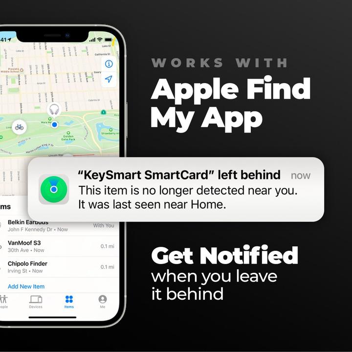 Actual product image Key Smart Keysmart Smartcard (iOS)