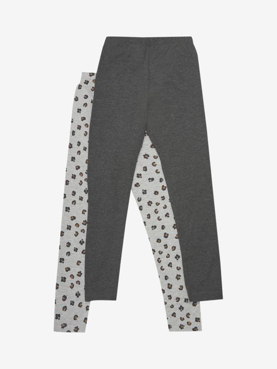 Image du produit Minymo Leggings Lot de 2 Greymelange T. 110 (110)