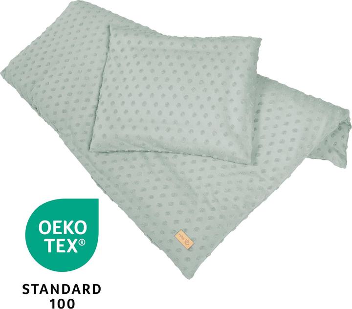 Produktbild Roba Wiegenset 2-teilig Lil Planet frosty green (80 x 80 cm, 80 x 80 cm)