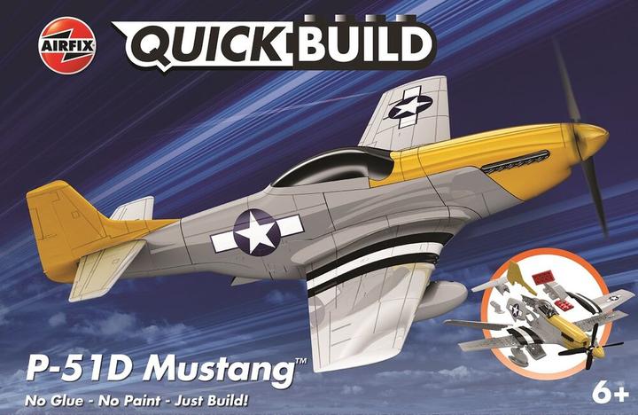 Actual product image Airfix Kit P-51D Mustang Quick Build