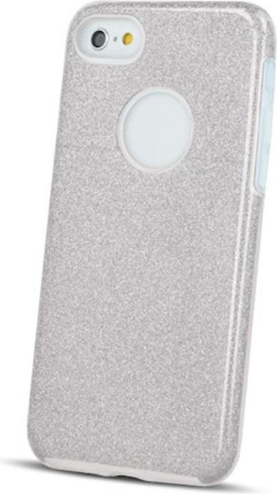 Immagine prodotto OEM Custodia Glitter 3in1 per Samsung Galaxy A21s argento (Samsung Galaxy A21s)