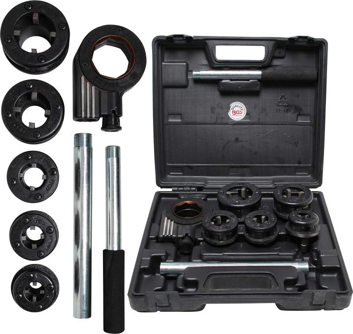 Actual product image BGS Pipe Threading Set 3/8" - 1.1/4" 7 pcs.