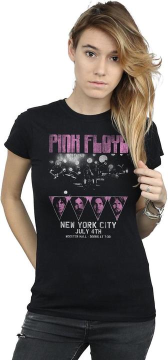 Actual product image Pink Floyd Womens/Ladies Tour NYC Cotton T-Shirt (XL)
