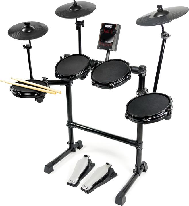 Actual product image PDT Rockjam Mesh Electronic Drum Kit