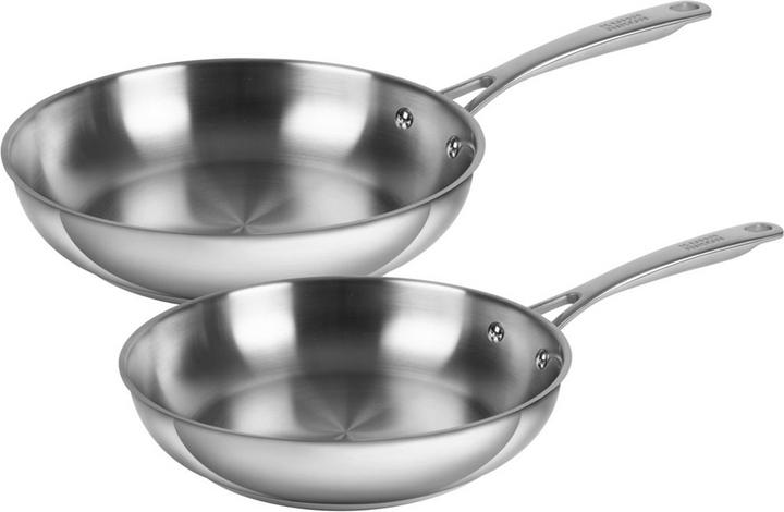 Produktbild Kuhn Rikon Bratpfannen Set (28 cm, Bratpfanne, Edelstahl)