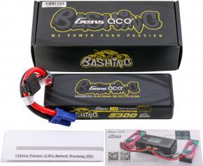Actual product image Gens Ace G-Tech 5300mAh 7.4V 100C 2S1P Lipo z EC5 (7.40 V, 5300 mAh)