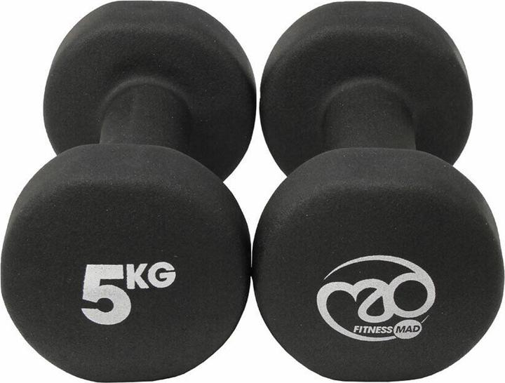 Actual product image Fitness Mad Dumbbell set (2-pack) (2 x 5 kg)