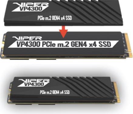Productafbeelding Patriot VP4300 M.2 PCI Express 4.0 (2000 GB, M.2 2280)