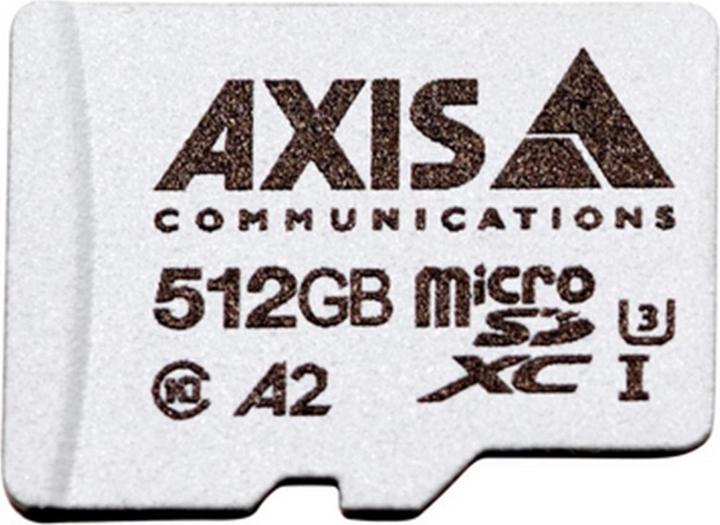 Axis Speicherkarte Surveillance 512 GB microSDXC 1 Stück (512 GB, microSDXC, SD, U3, UHS-I)