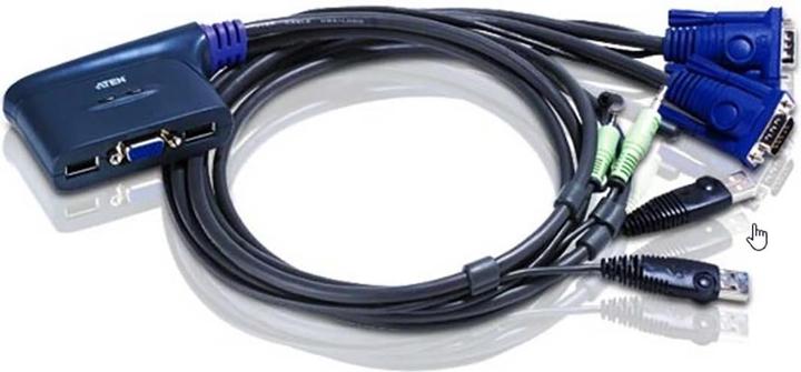 Actual product image Aten CS62US KVM Switch
