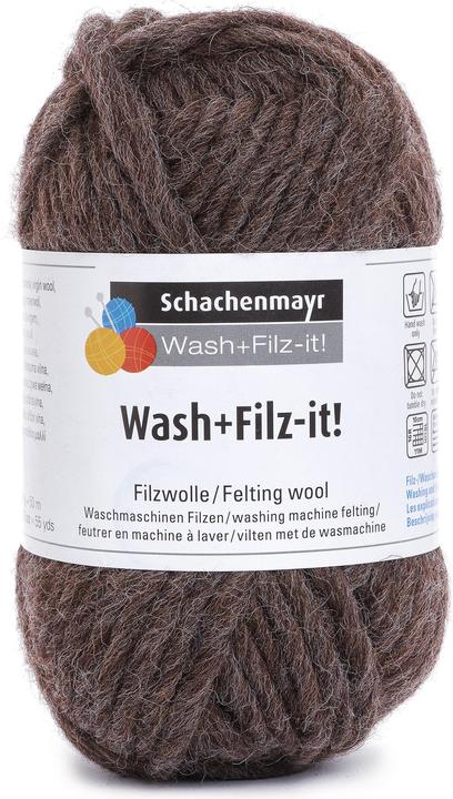 Actual product image Schachenmayr Felt wool wash + felt-it, 50g (50 m)