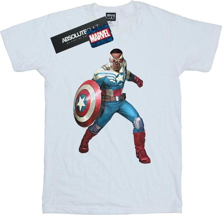 Immagine prodotto Falcon Is Captain America Maglietta Uomo (M)