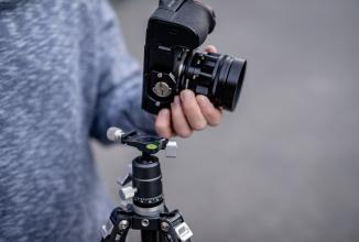 Actual product image Fotopro X Aircross 3 Carbon Tripod Oranje (Plastic)