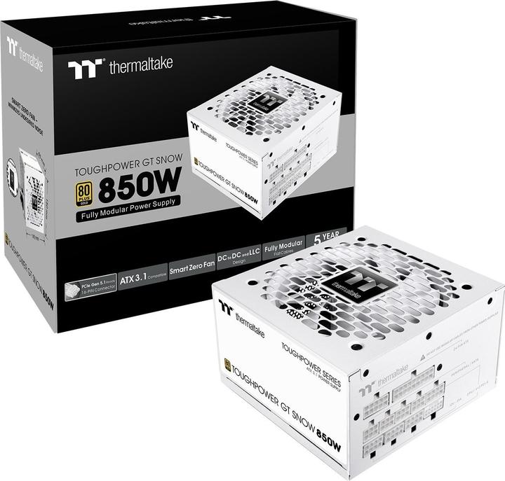 Actual product image Thermaltake Toughpower GT Snow (750 W)