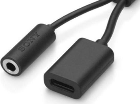 Actual product image Sony EC270 Audio Adapter (USB Type C, 3.5mm, USB Type C)