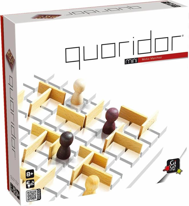 Gigamic Quoridor Mini (Deutsch, Französisch, Italienisch, Englisch)