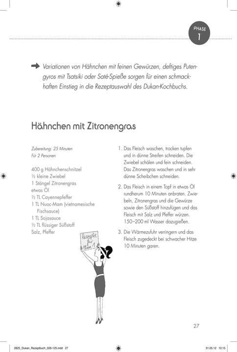 Image du produit Das Dukan Diät Kochbuch (Allemand, Pierre Dukan, 2023)