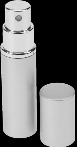 Produktbild Taschenzerstäuber, Aluminium, Silberfarben, für 5 ml, Höhe 8 cm (5 ml)