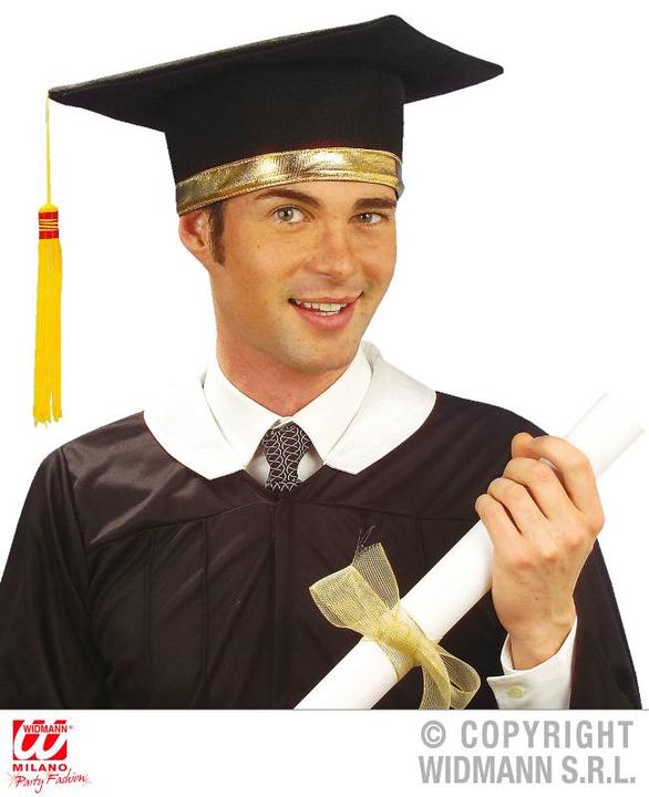 Immagine prodotto Widmann Cappello da laurea per laureati con tesi di dottorato Deluxe con oro