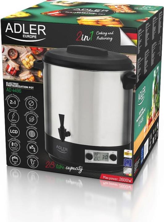 Produktbild Adler Pasteurisierungstopf AD 4496 (28 l)