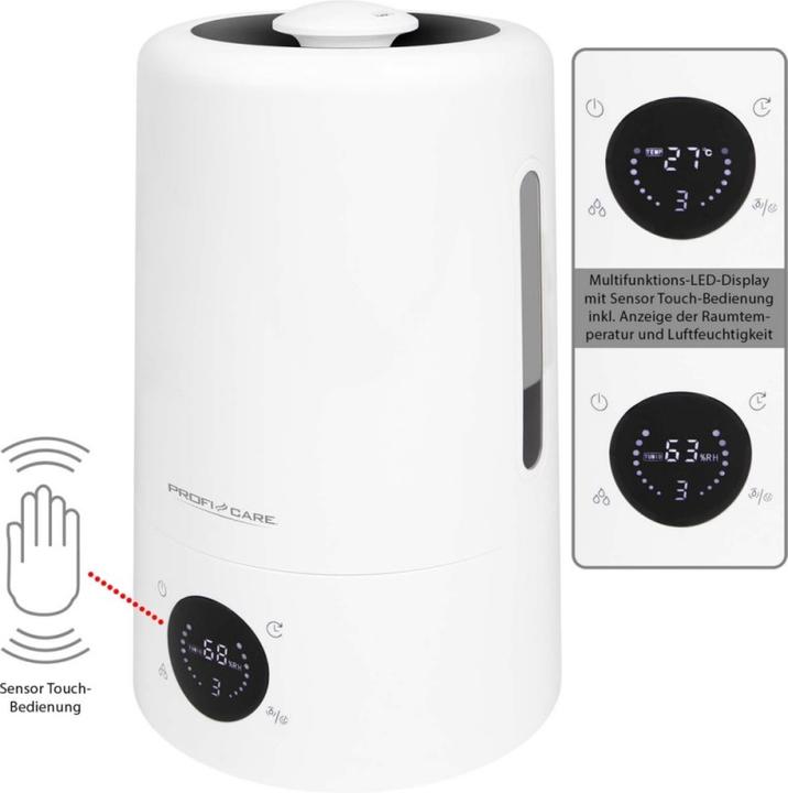 Actual product image Bomann PC-LB 3077 Humidifier Ultrasonic (60 m²)