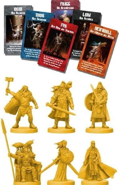 Immagine prodotto Cmon CMND1001 - Blood Rage - Gods of Asgard, per 2-4 giocatori, età 14+. (Inglese)