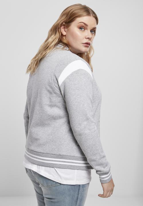 Immagine prodotto Urban Classics Giacca di felpa College con inserto organico da donna (XS)
