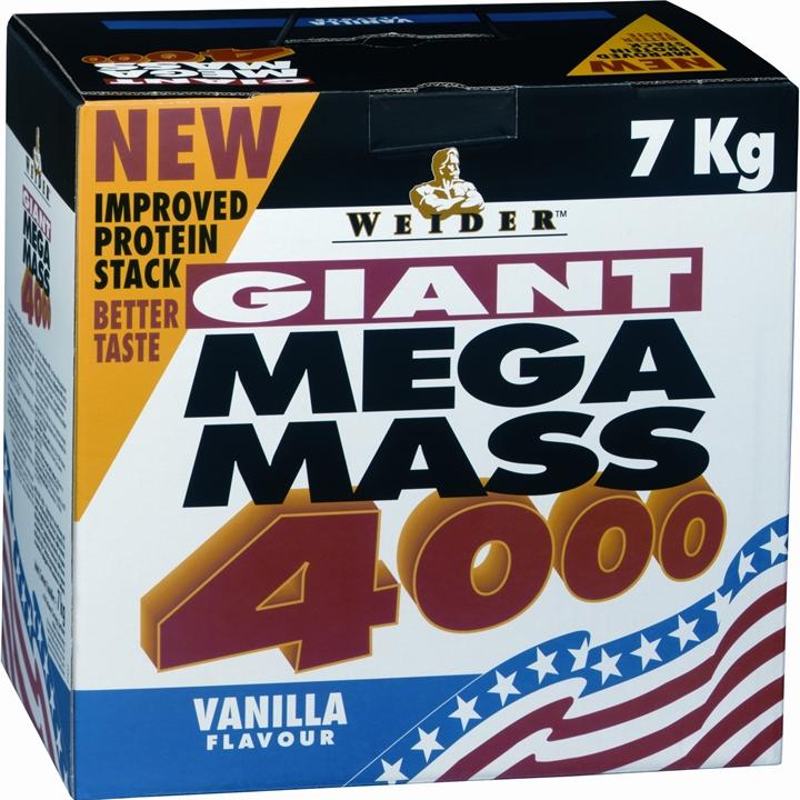 Image du produit Weider Méga Masse 4000 (Vanille, 1 pcs, 7000 g)