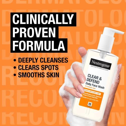 Produktbild Neutrogena Clear & Defend Daily Face Wash (200 ml)