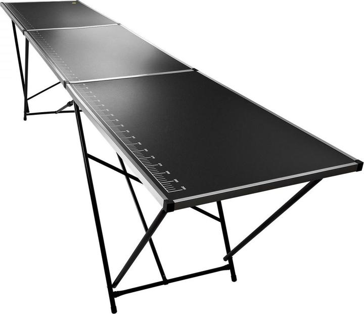 Image du produit Dema Table de tapissier Table pliante polyvalente 3m avec échelle de mesure (60 cm, 100 cm)