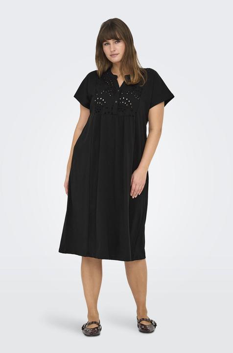 Produktbild Only Normal geschnitten Mandarin Kragen Midikleid Kleid (L)