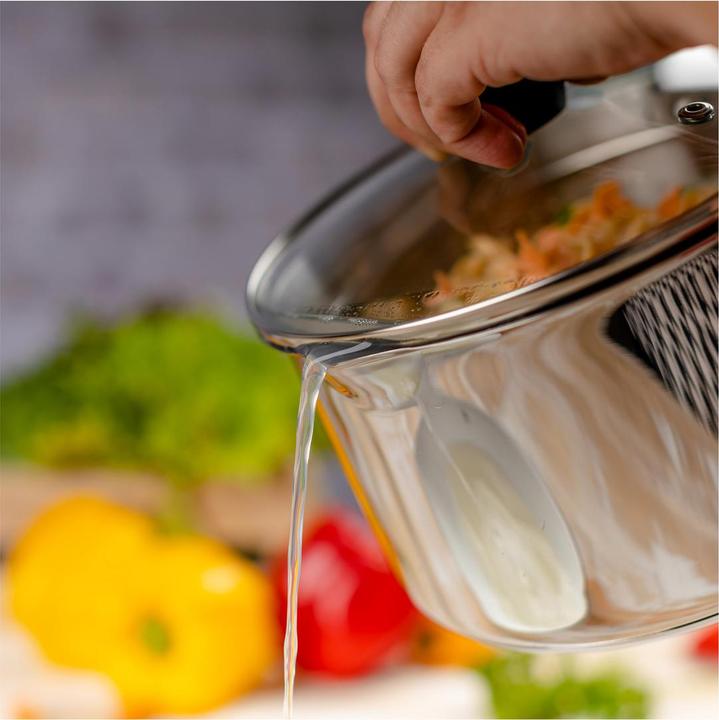 Produktbild Kuhn Rikon CLASSIC PLUS Stielkasserolle 2.7 L · Ø 18 cm (18 cm, Stielkasserolle, Edelstahl)