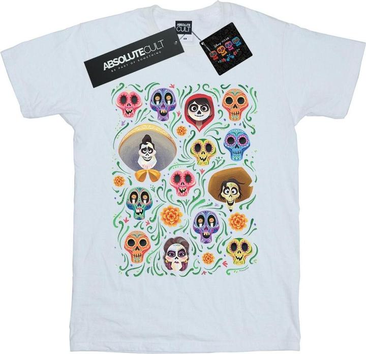 Immagine prodotto Disney Coco Heads Pattern Maglietta Ragazze (128)