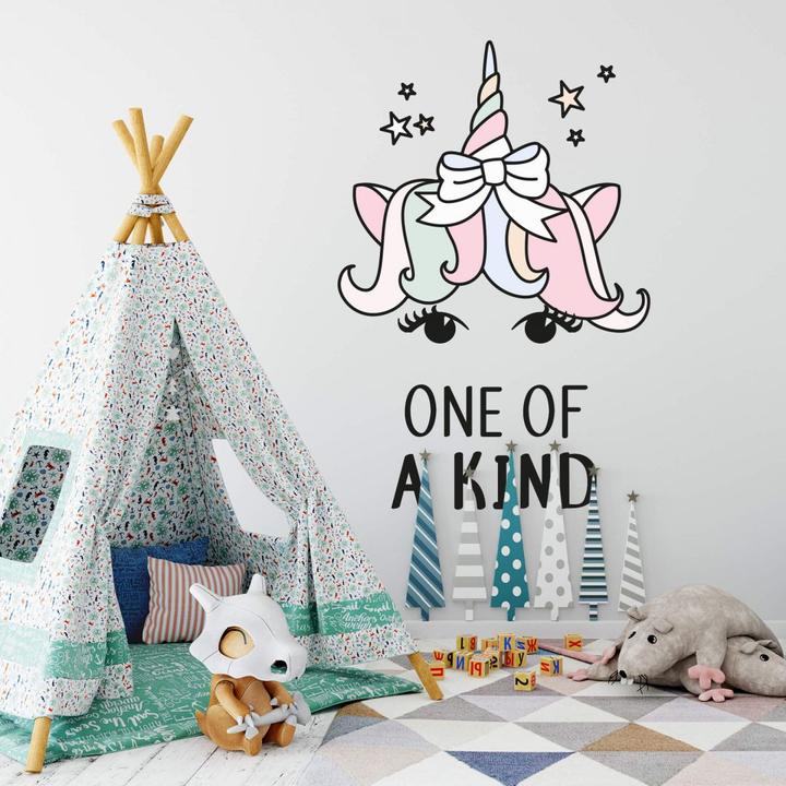 Produktbild Trenddeko Einhornkopf One of a kind (46 x 70 cm)
