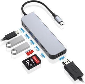 Image du produit Conceptronic DONN02G (USB-C, 6 Ports)