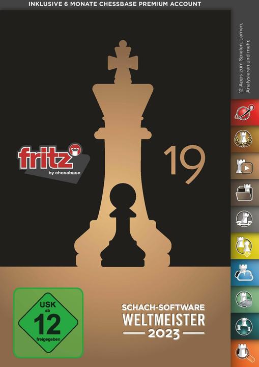 Fritz 19 - Schach-Software-Weltmeister 2023 (PC, DE)