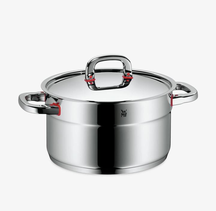 Image du produit WMF Casserole Casserole à induction 20cm Casserole 3,3l Couvercle PremiumOne Acier inoxydable (20 cm, Casserole, Acier inoxydable)
