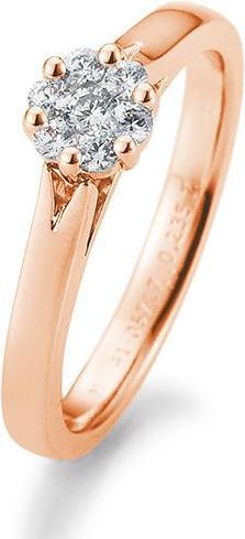 Produktbild Breuning Verlobungsring Flower (55, 750/18 K Gold)
