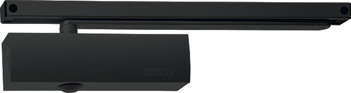 Geze Door closer TS 3000 V | EN 1-4 | with guide rail, without hold-open device, black