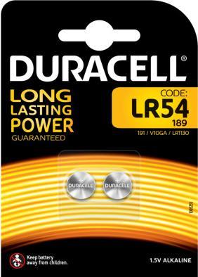 Produktbild Duracell Electronics (2 Stk., AG10, 65 mAh)