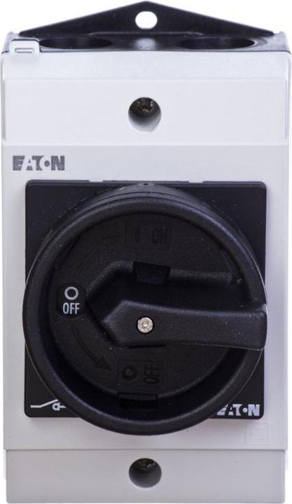 Actual product image Eaton Isolator 20A 3 Pole with black handle