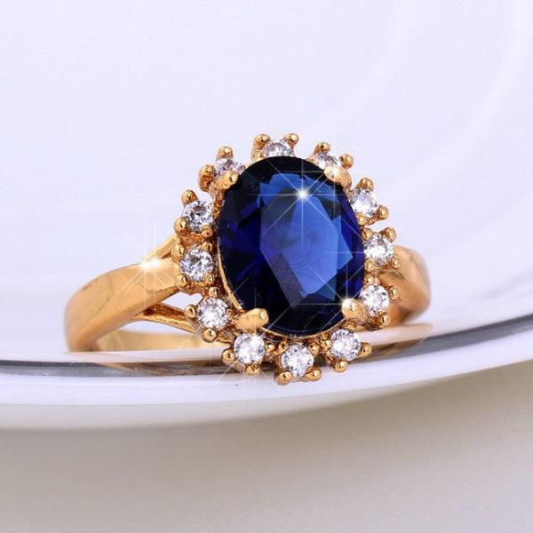 Produktbild Hermex Gold Ring RGP mit Zirkonia - Gold Gr. 57 (57)