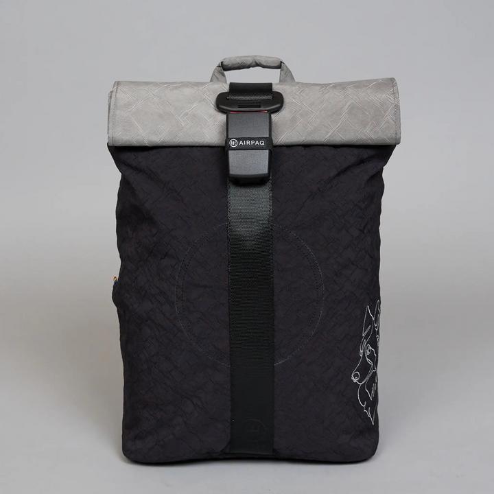 Actual product image Airpaq Roll top black - Grey roll Bina face 3.0 (21 l)