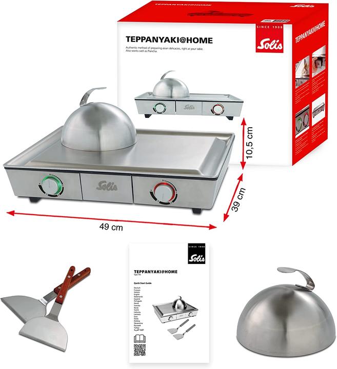 Actual product image Solis Teppanyaki Home