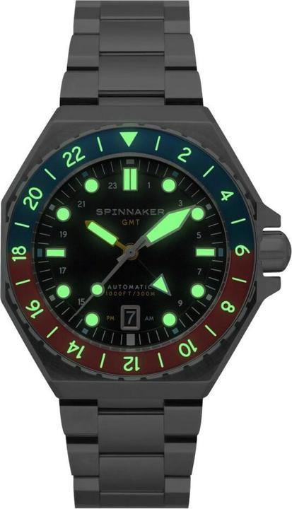 Immagine prodotto Spinnaker SP-5119-44 Orologio Dumas Automatic GMT Uomo 44mm 30ATM (Orologio sub, 44 mm)